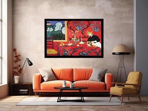 The Dessert: Harmony in Red by Henri Matisse