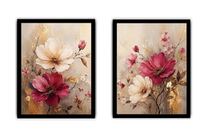 Flower Painting Set of 2