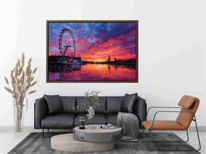 London Eye Sunset