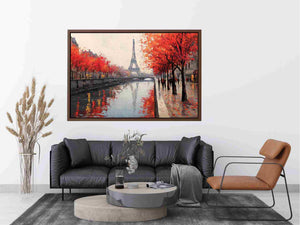 Paris in Autumn Glow