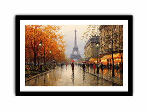 Eiffel Tower Cityscape