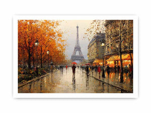 Eiffel Tower Cityscape