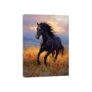 Black horse