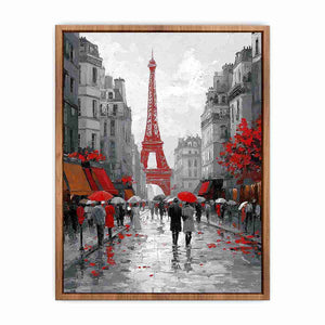 Abstract Paris Romance