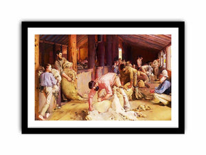 Shearing the Rams by Tom Roberts