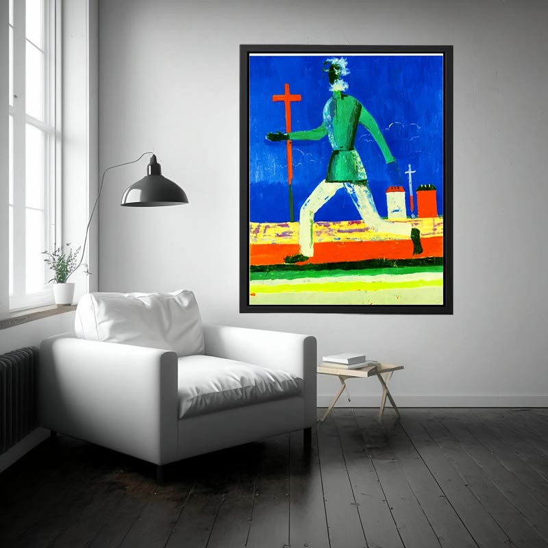 Running Man by Kasimir Malevich
