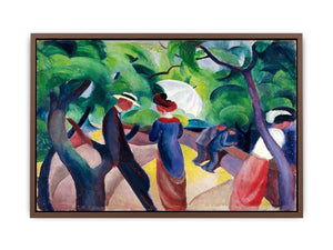 Promenade by August Macke