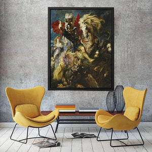 St. George and the Dragon by Paul Rubens