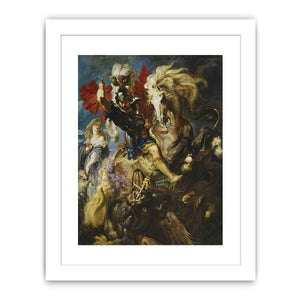 St. George and the Dragon by Paul Rubens