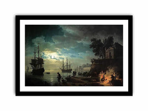 Night A Port in the Moonlight