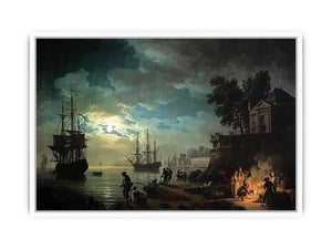 Night A Port in the Moonlight