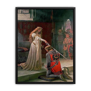 The Accolade by Edmund Blair Blair Leighton