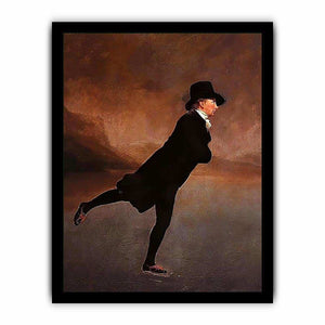 The Reverend Robert Walker skating on Duddingston Loch