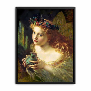 Take the Fair Face of Woman painting by Sophie Gengembre Anderson