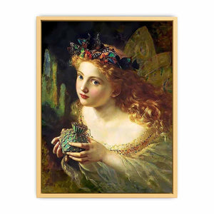 Take the Fair Face of Woman painting by Sophie Gengembre Anderson
