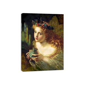 Take the Fair Face of Woman painting by Sophie Gengembre Anderson