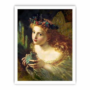 Take the Fair Face of Woman painting by Sophie Gengembre Anderson