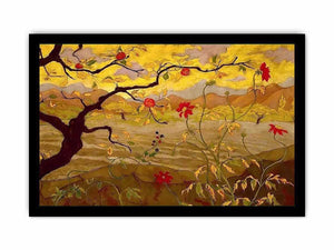 Apple Tree With Red Fruit