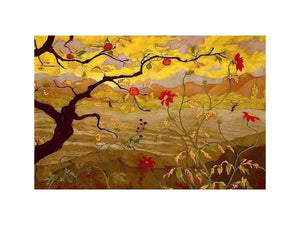 Apple Tree With Red Fruit