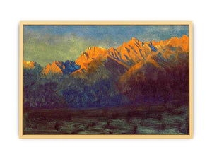 Sunrise in Sierras By Albert Birštadt