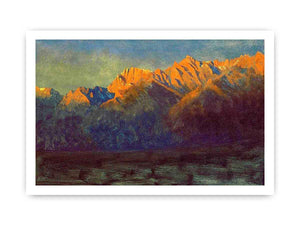 Sunrise in Sierras By Albert Birštadt