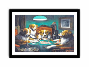 Dogs Playing Poker Painting