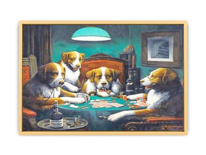 Dogs Playing Poker Painting