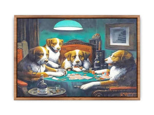 Dogs Playing Poker Painting