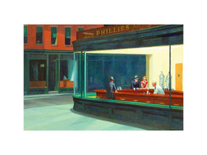 Nighthawks Painting