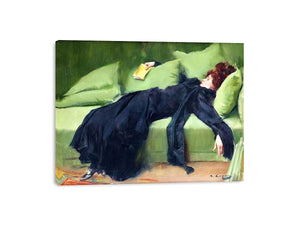 After the Ball Painting by Ramon Casas