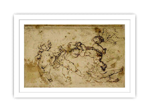 five naked children