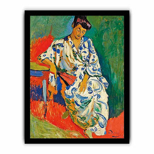 Madame Matisse in a Kimono by André Derain