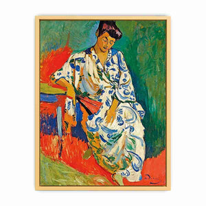 Madame Matisse in a Kimono by André Derain