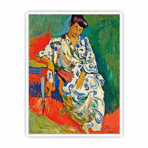 Madame Matisse in a Kimono by André Derain
