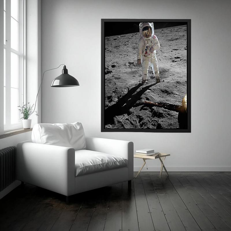 Astronaut Walk on Moon