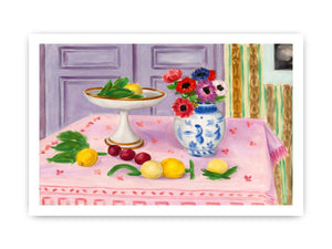 Pink Tablecloth by Henri Matisse