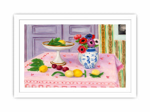 Pink Tablecloth by Henri Matisse