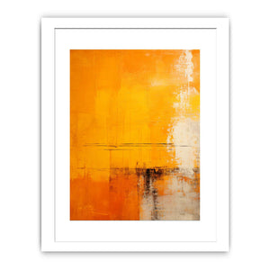 Yellow And Orange Abstract Painting
