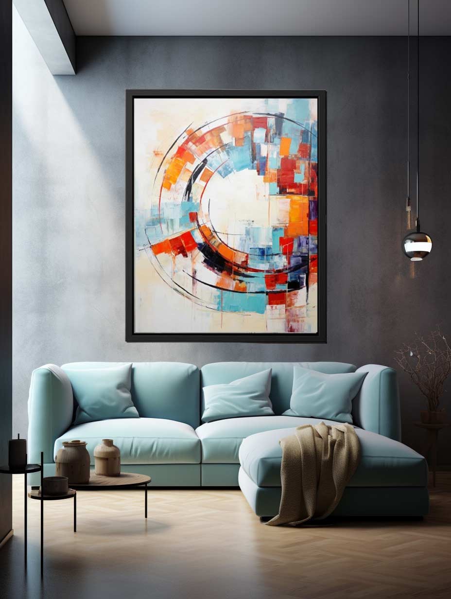 Circle Abstract Painting