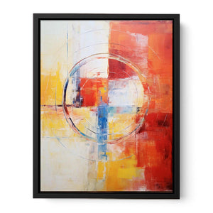 Abstract Painting Mix Color