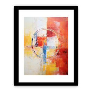 Abstract Painting Mix Color