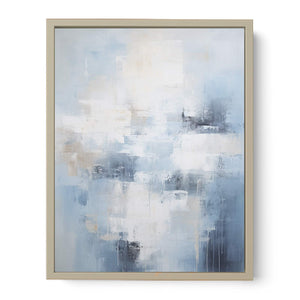 Abstract Grey Painting