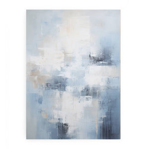 Abstract Grey Painting