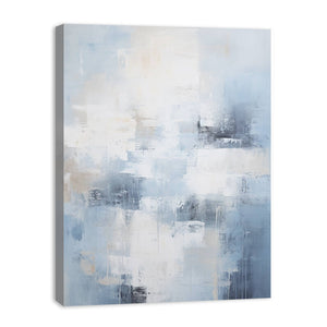 Abstract Grey Painting