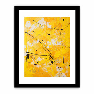 Painting Yellow Color Drips