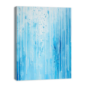 Blue Color Dripping