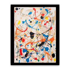 Rainbow Drip Painting