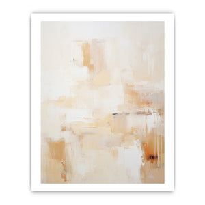 Cream Abstract Painting