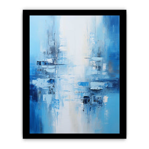 Abstract Blue Painting