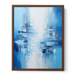 Abstract Blue Painting